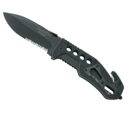 Black Fox Rescue Knife Black G10